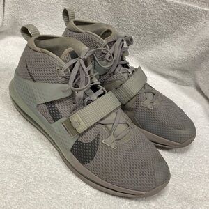 Nike air max 11 atmosphere grey basketball high top sneaker av6243-001 s…